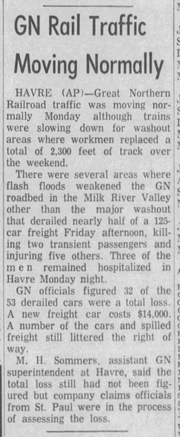 Clipping from The Missoulian